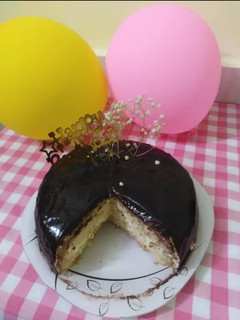 عکسی از دستور گاناش شکلاتی برای روکش کیک