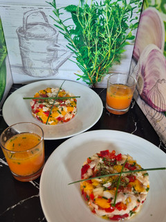 Une photo de Ceviche de cabillaud