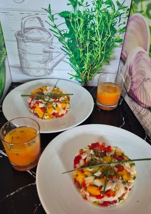 Une photo de Ceviche de cabillaud