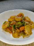 Tumis Egg Tofu