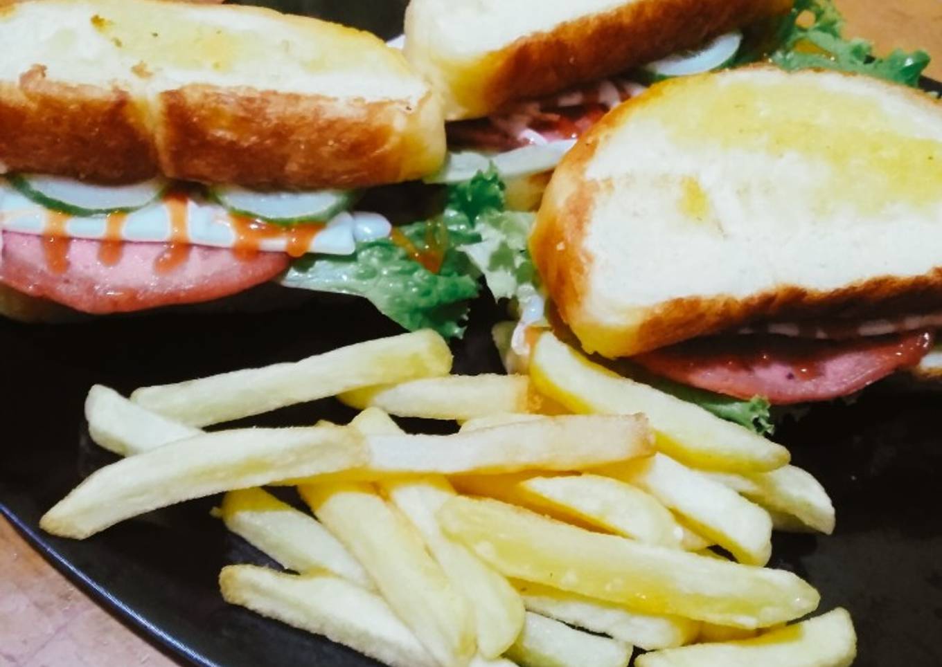 Resep Sandwich beef cheese rumahan yang Bikin Ngiler