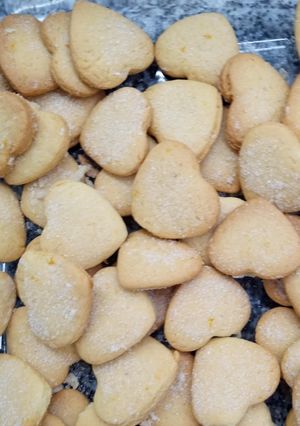 Una foto de Galletitas de naranja (con solo una) fáciles para llevar al cole y para toda la semana!