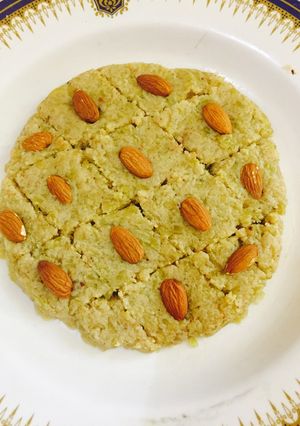 A picture of Lauki ki burfi/ launj.