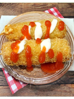 Foto resep Corndog Sosis dan Mozzarella