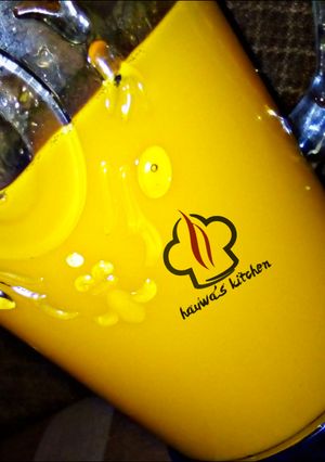 A picture of Mango juice.