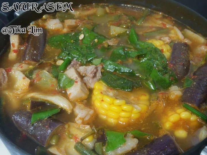 Langkah Mudah untuk Menyiapkan Resep Sayur asam tetelan yang Lezat Sekali Anti Ribet, Mantap Sekali