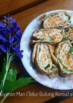 Foto resep Gyeran Mari (Telur Gulung Korea) ala bunda ELKa