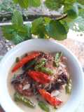 Ikan asap cabe ijo