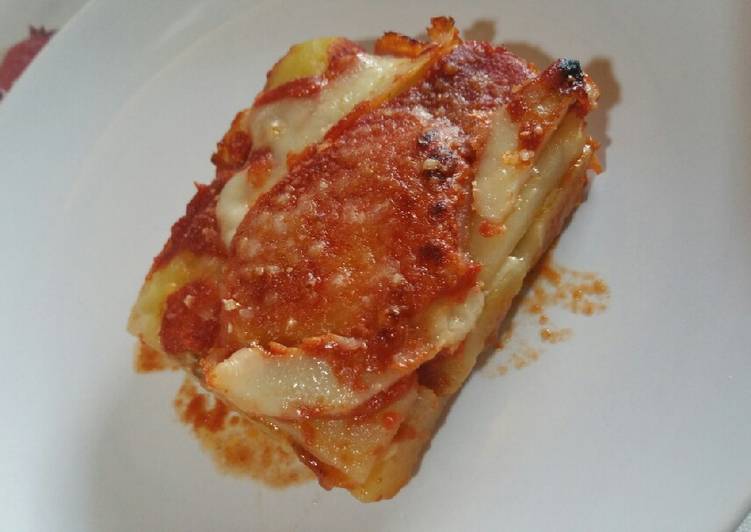 Recipe of Quick Torta di patate e melanzane grigliate