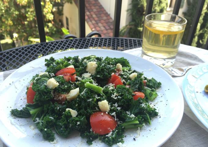 羽衣甘藍菜沙拉 Kale Salad 食譜成品照片