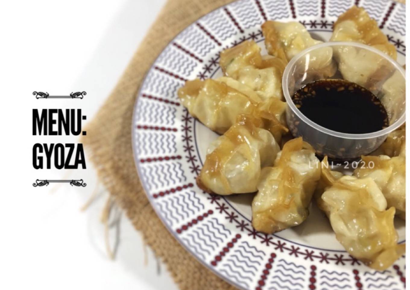 Gyoza jepang ayam simple - gyoza enak - menu jepang mudah - cemilan anak sehat