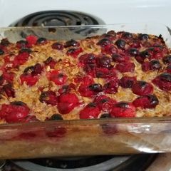 Cranberry Baked Oatmeal A picture of Cranberry Baked Oatmeal.