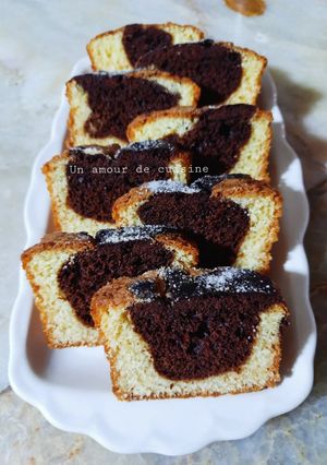 Une photo de Cake Vanille Chocolat 🍞