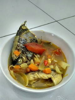 Foto resep Mujair sup asam pedas