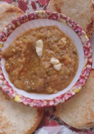 पाव भाजी रेसिपी मुख्य फोटो
