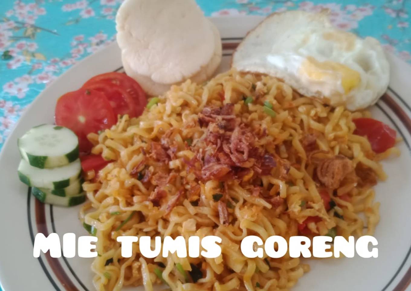 Resep mie tumis goreng spesial,,!