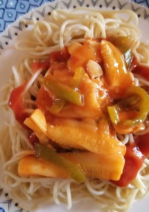 Una foto de Pasta deliverduras