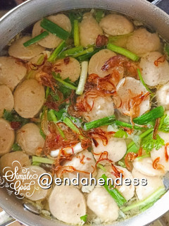 Foto resep Sop Bakso 💛🥗