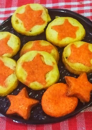 A picture of Vanilla Star Cookies.