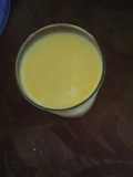 Fresh mango milk shake