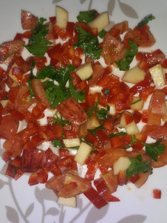 Una foto de Ensalada roja rapidísima (fácil y rica)