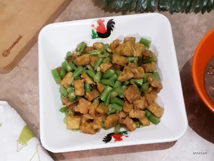 Langkah Mudah untuk Membikin Resep Tumis tempe dan buncis yang Uenak Anti Ribet, Lezat Sekali