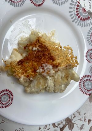 Une photo de Gratin pommes de terre cabillaud