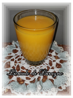 Una foto de Licuado de Durazno 🍹