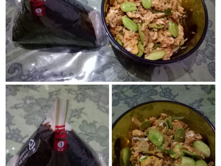 Easy Steps Prepare Recipes Sambal Pete Orek Telur the So Delicious Really Delicious.