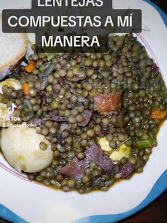 Una foto de Lentejas compuestas a mi manera