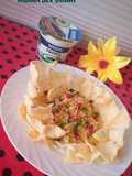 Indian sev chaat