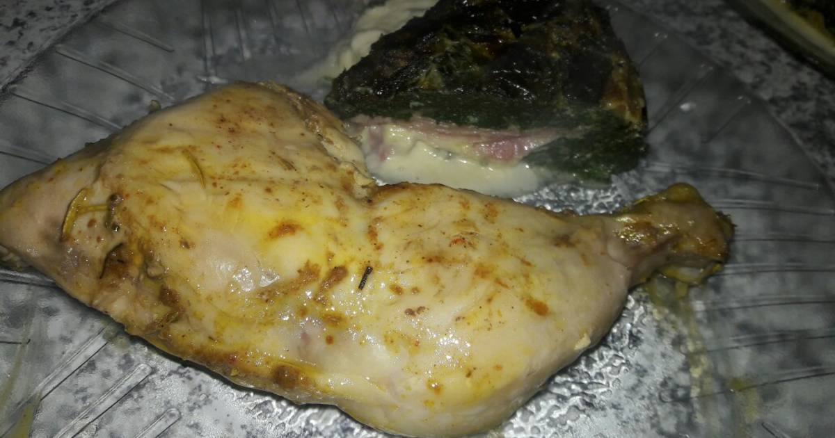 Tortilla de espinaca rellena de jamón y queso 🐷🧀 ♡ Receta de Jesi 🇦🇷