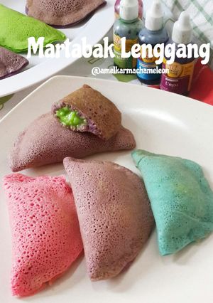 Foto resep Martabak Lenggang Isi Pandan Custard