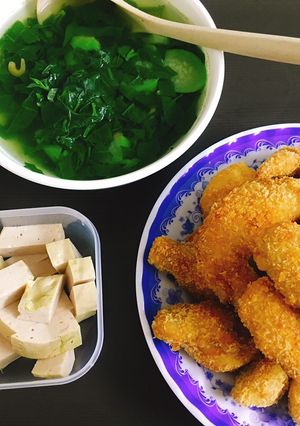 Hình của món Gà rán homemade.