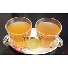 A picture of Ginger Lemon Tea.