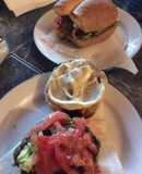 Sándwich de hamburguesa de lentejas