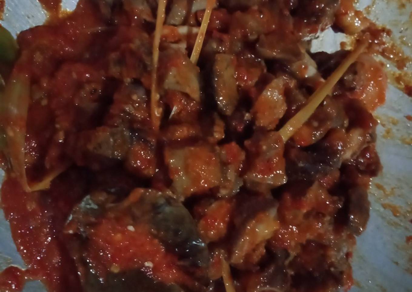 Balado ati ayam