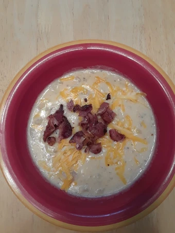 Easy Steps to Prepare Recipes Loaded Potato Soup - Slow Cooker the Awesome  So Delicious.
