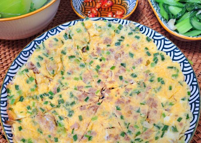 Cách Làm Món Trứng chiên thịt băm của Kim Dung . - Cookpad