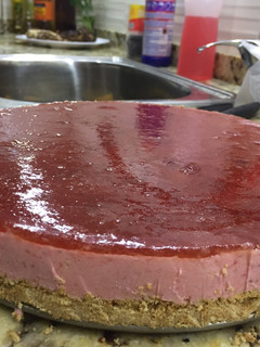 Una foto de 🍓Cheesecake de frutilla 🍓