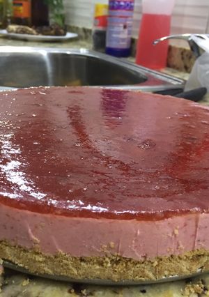 Una foto de 🍓Cheesecake de frutilla 🍓