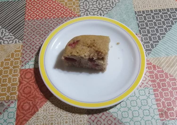 🍰Bizcocho de fresa y canela