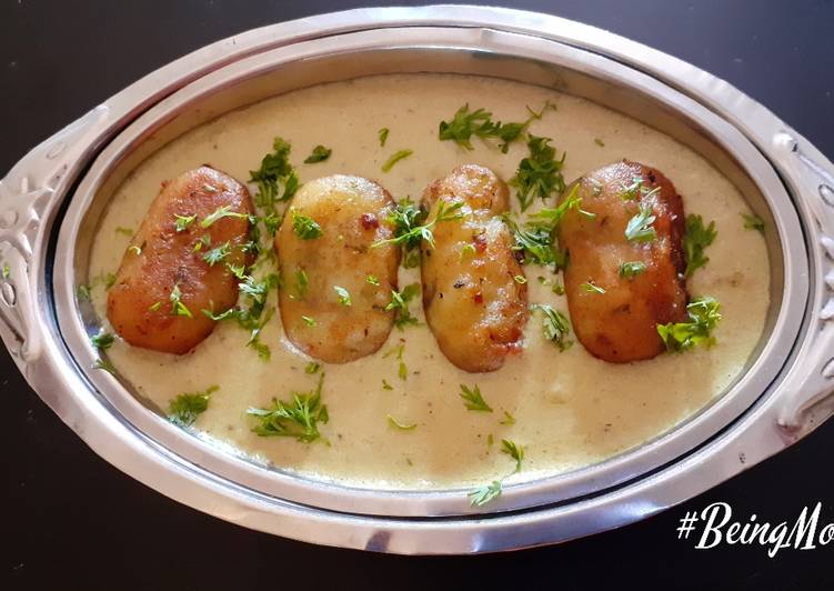 Recipe of Ultimate Khoya Paneer Kofta in Creamy Khoya Gravy