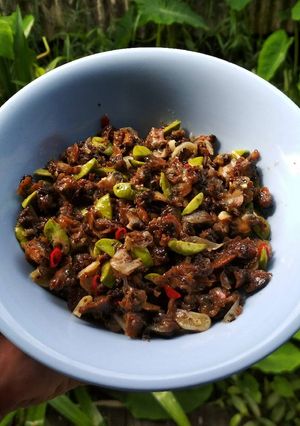 Foto resep Kerang with Pete ala Enyot
