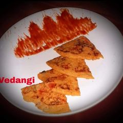 A picture of Cornmeal & Wheatflour Pancakes.