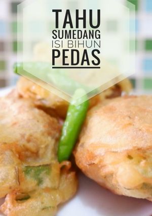 Foto resep Tahu sumedang isi bihun pedas