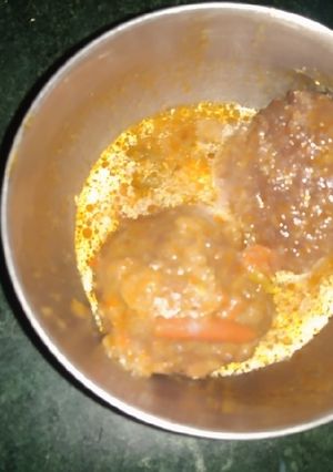 A picture of Lauki kofta curry receipe.