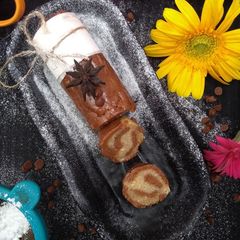 A picture of No Bake Swiss Roll.