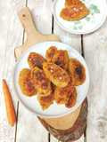 Potato and Carrot Croquettes with Cannellini Bean Cream