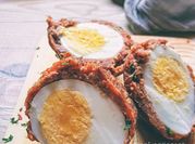 Gambar burger beef egg